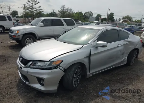 2014 Honda Accord Ex-L V-6 z USA, uszkodzony, nr VIN 1HGCT2B85EA008326